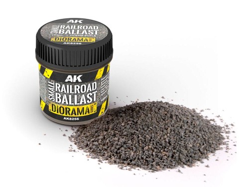 Podsypka kolejowa żwir naturalny Small Railroad Ballast AK8256 AK Interactive