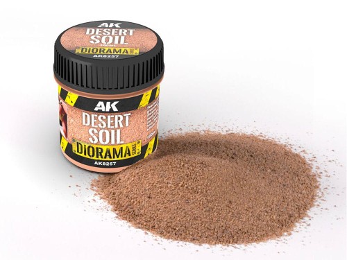 Gleba pustynna z drobnym żwirem Desert Soil AK8257 AK Interactive