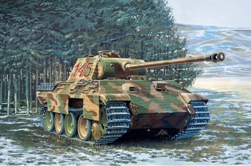 Czołg Panther Sd.Kfz.171 PzKpfw V Ausf.A 0270 Italeri