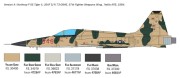 Samolot Northrop F-5E Tiger II 2827 Italeri
