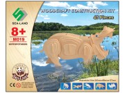Hipopotam składanka drewniana M019 Sea-Land