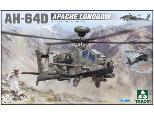 Śmigłowiec AH-64D Apache Longbow 2601 Takom