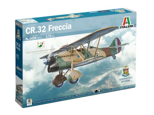 Samolot Fiat CR.32 Freccia 1438 Italeri