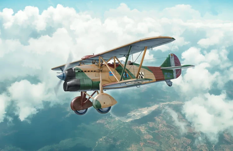 Samolot Fiat CR.32 Freccia 1438 Italeri