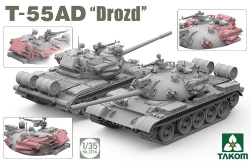 Czołg T-55AD Drozd 2166 Takom