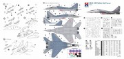 Samolot Mikoyan MiG-29 Polish Air Force 48023 Hobby 2000