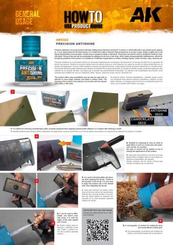 Płyn antypołyskowy Precision antishine AK9322 AK Interactive