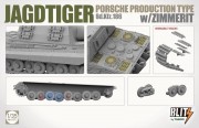Działo pancerne Jagdtiger Sd.Kfz.186 Porsche Production Type 8012 Takom