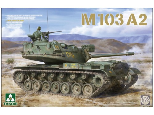 Czołg M103A2 2140 Takom