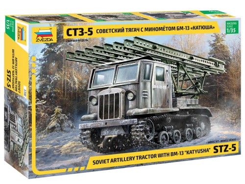 Wyrzutnia BM-13 Katyusha STZ-5 3700 Zvezda
