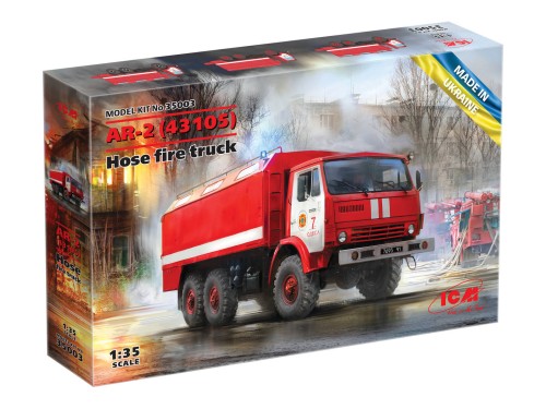 KamAZ-43105 AR-2 wóz strażacki 35003 ICM