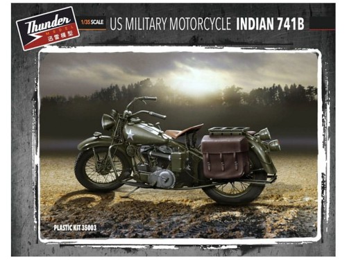 Motocykl wojskowy Indian 741B 35003 Thunder Model