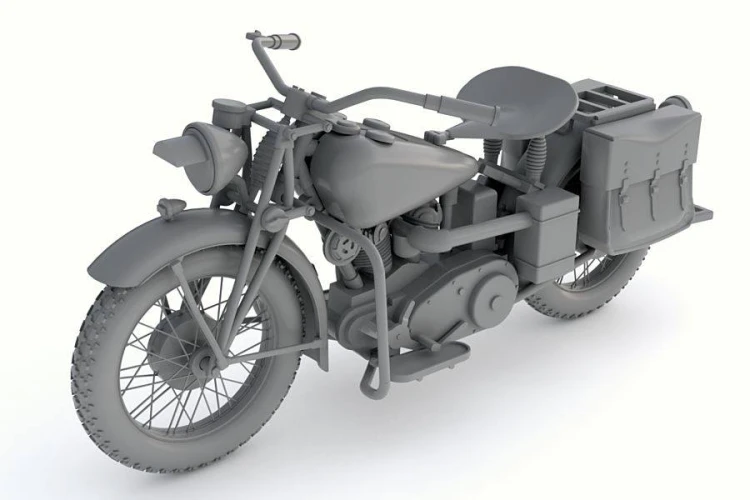 Motocykl wojskowy Indian 741B 35003 Thunder Model