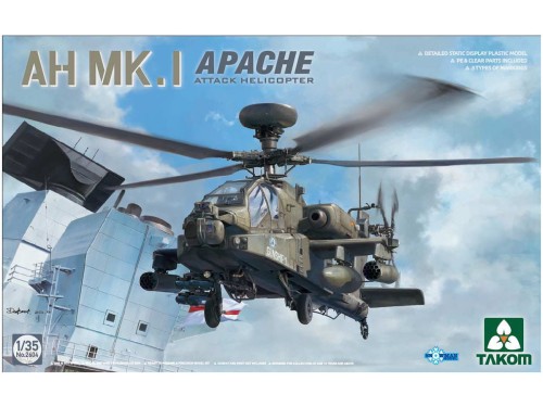 Śmigłowiec AH Mk.I Apache 2604 Takom