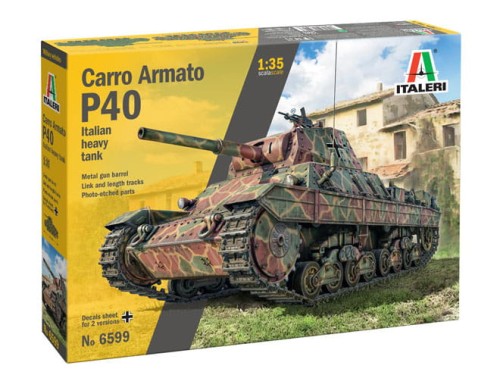 Czołg Carro Armato P40 6599 Italeri