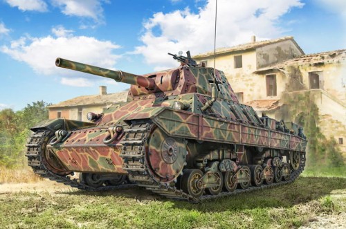 Czołg Carro Armato P40 6599 Italeri