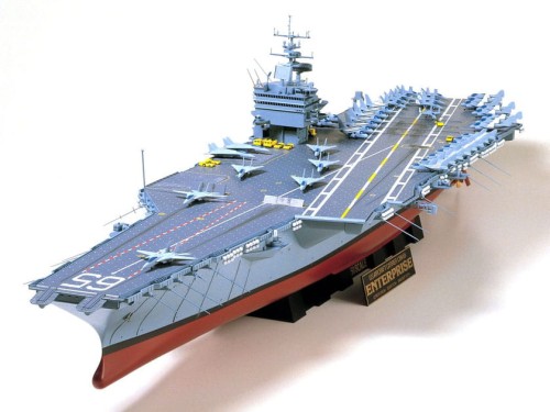 Okręt lotniskowiec USS Enterprise CVN-65 78007 Tamiya