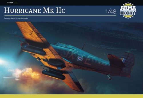 Samolot Hawker Hurricane Mk.IIc 40004 Arma Hobby