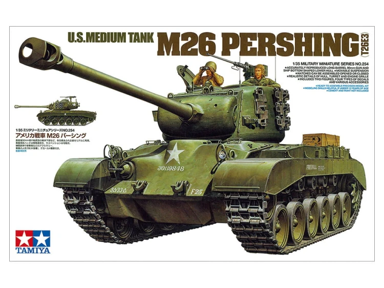 Czołg M26 Pershing T26E3 35254 Tamiya