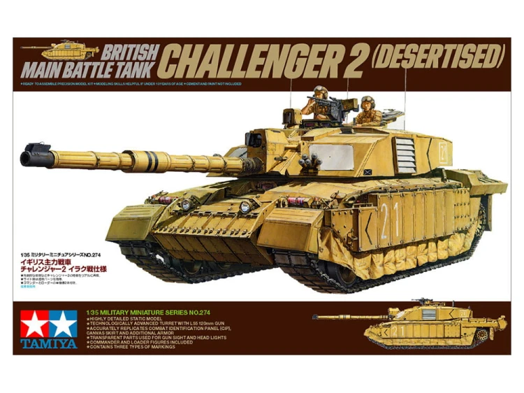 Czołg Challenger 2 35274 Tamiya
