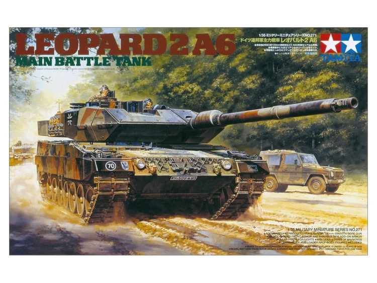 Czołg Leopard 2A6 35271 Tamiya
