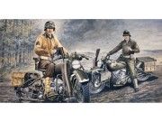Motocykl wojskowy Harley Davidson WLA 750 0322 Italeri