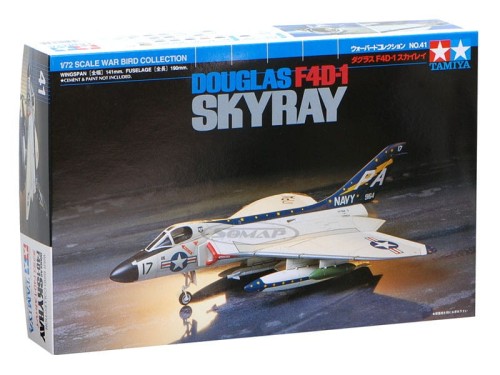 Samolot Douglas F4D-1 Skyray 60741 Tamiya
