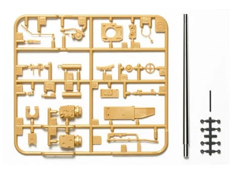 Lufa 7,5cm PaK 42 L/70 do Jagdpanzer IV 12660 Tamiya