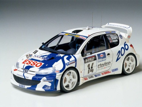 Peugeot 206 WRC 24221 Tamiya