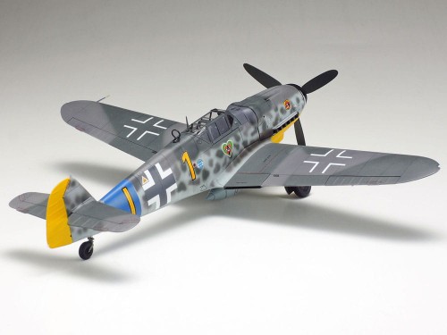Samolot Messerschmitt Bf109 G-6 61117 Tamiya