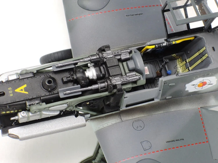 Samolot Messerschmitt Bf109 G-6 61117 Tamiya