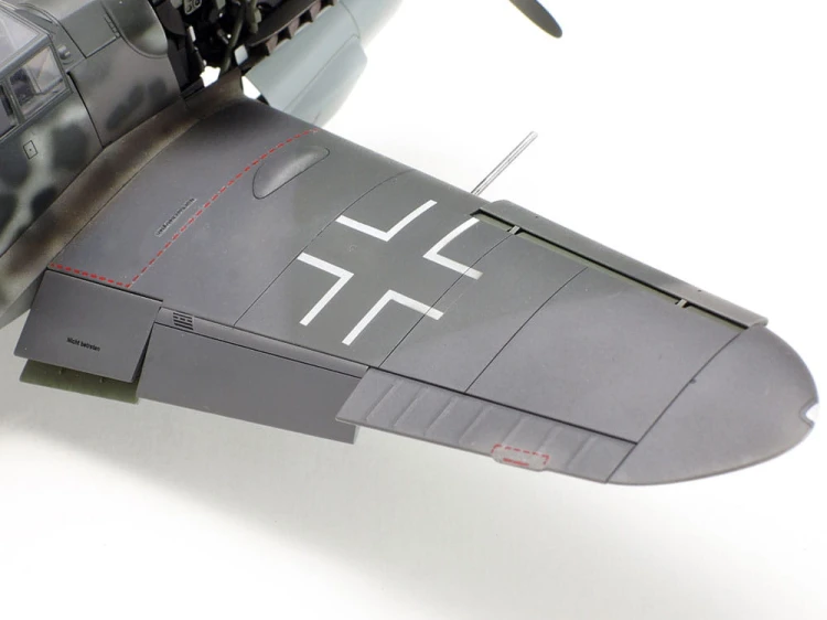 Samolot Messerschmitt Bf109 G-6 61117 Tamiya