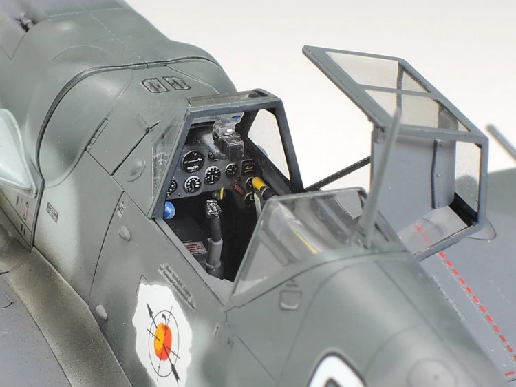 Samolot Messerschmitt Bf109 G-6 61117 Tamiya