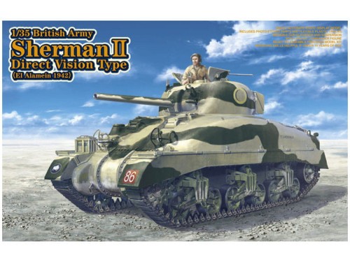 Czołg M4 Sherman II El Alamein 1942 35-014 Asuka