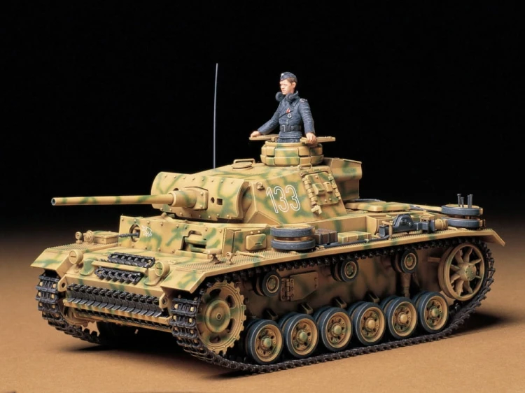 Czołg PzKpfw III Ausf.L. Sd.Kfz.141/1 35215 Tamiya