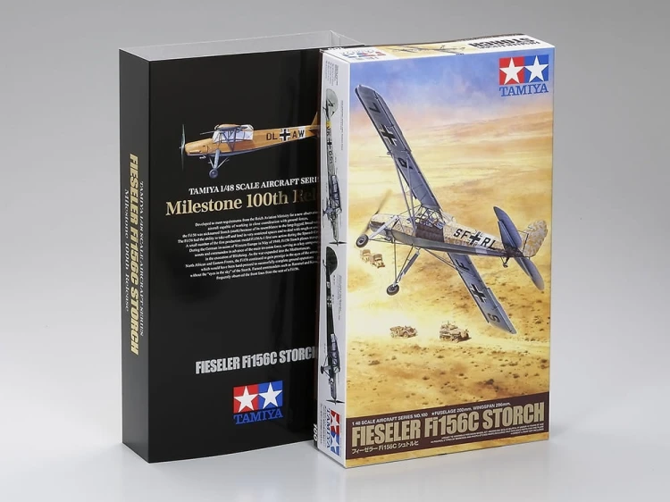 Samolot Fieseler Fi 156C Storch 61100 Tamiya