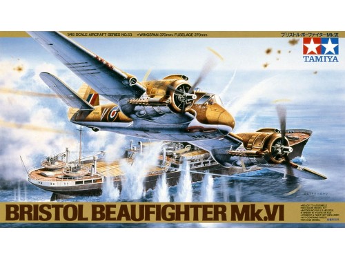Samolot Bristol Beaufighter Mk.VI 61053 Tamiya