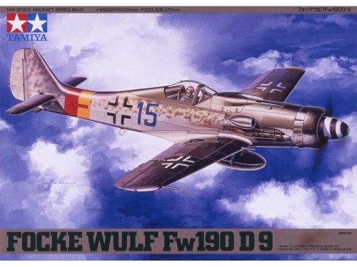Samolot Focke Wulf Fw190 D-9 61041 Tamiya