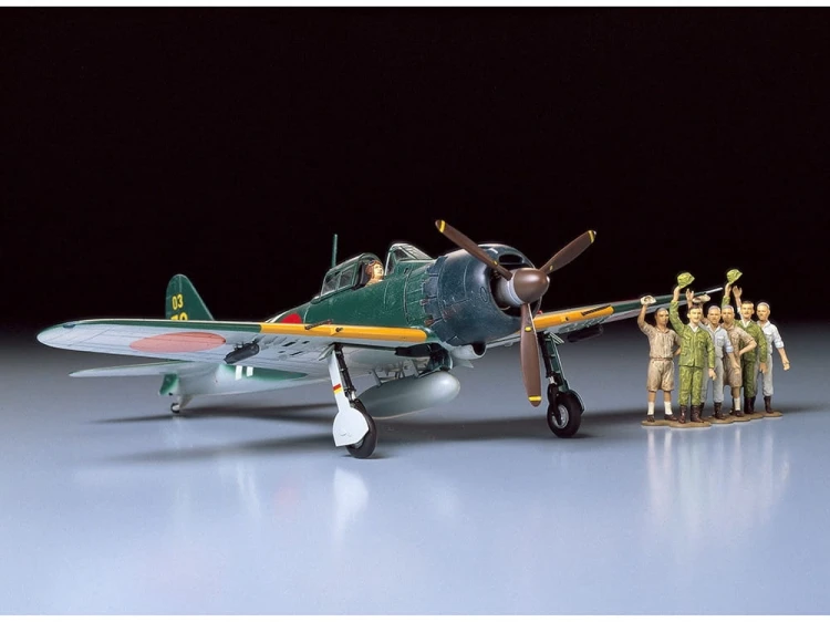 Samolot Mitsubishi A6M5c Zero Fighter Zeke 61027 Tamiya