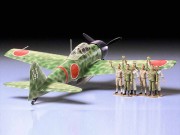 Samolot Mitsubishi A6M3 Zero Fighter Hamp 61025 Tamiya