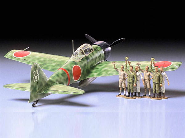 Samolot Mitsubishi A6M3 Zero Fighter Hamp 61025 Tamiya