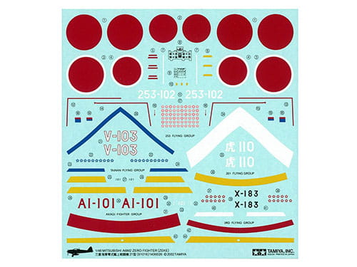 Samolot Mitsubishi A6M2 Zero Fighter 61016 Tamiya