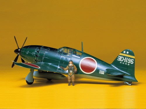 Samolot Mitsubishi J2M3 Interceptor 61018 Tamiya