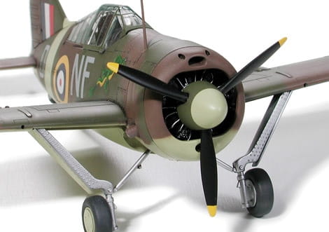 Samolot Brewster B-339 Buffalo 61094 Tamiya