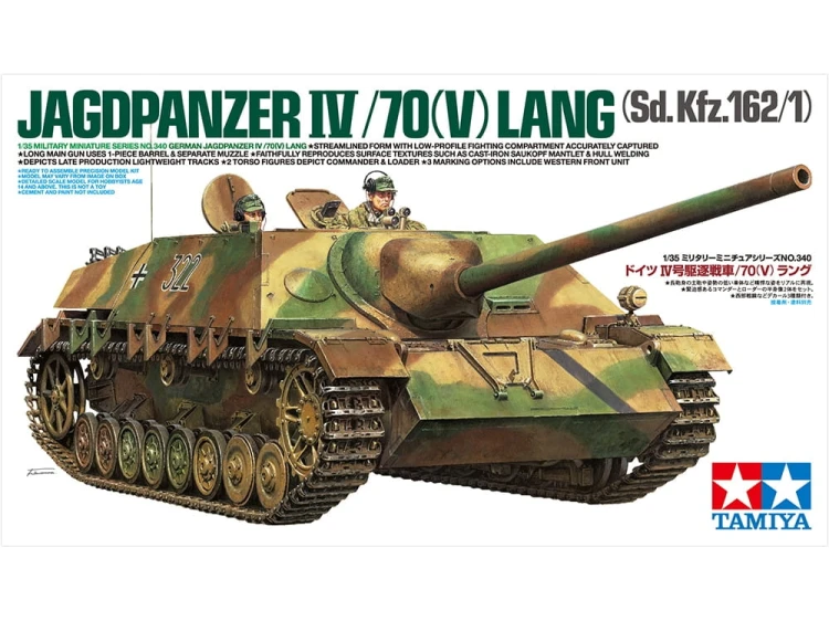 Niszczyciel Jagdpanzer IV /70 (V) Lang 35340 Tamiya