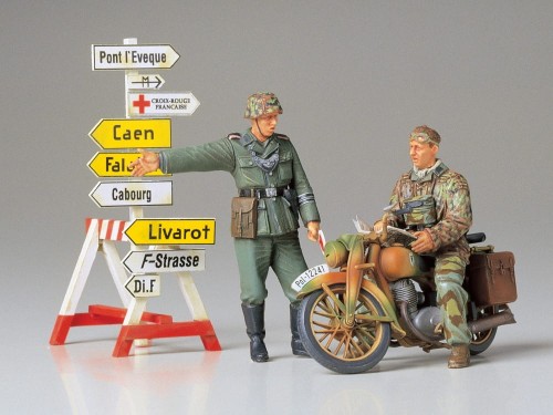 Motocykl wojskowy DKW NZ350 35241 Tamiya