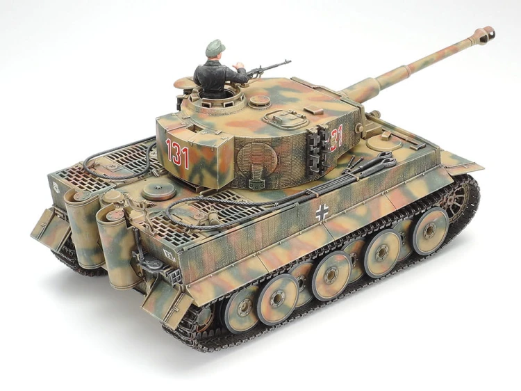 Czołg Tiger I PzKpfw VI Sd.Kfz.181 Ausf.E Mid Production 35194 Tamiya