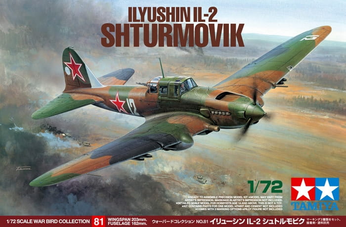 Samolot Ilyushin Ił-2 Shturmovik 60781 Tamiya