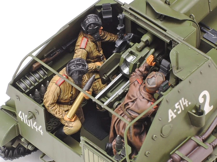 Działo samobieżne SU-76M 35348 Tamiya