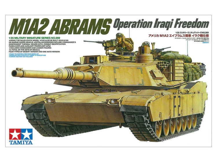 Czołg M1A2 Abrams Iraqi Freedom 35269 Tamiya